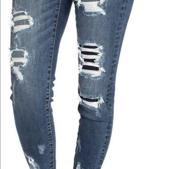 KanCan Jeans - Keisha Distressed Patch - Picture 7 of 8